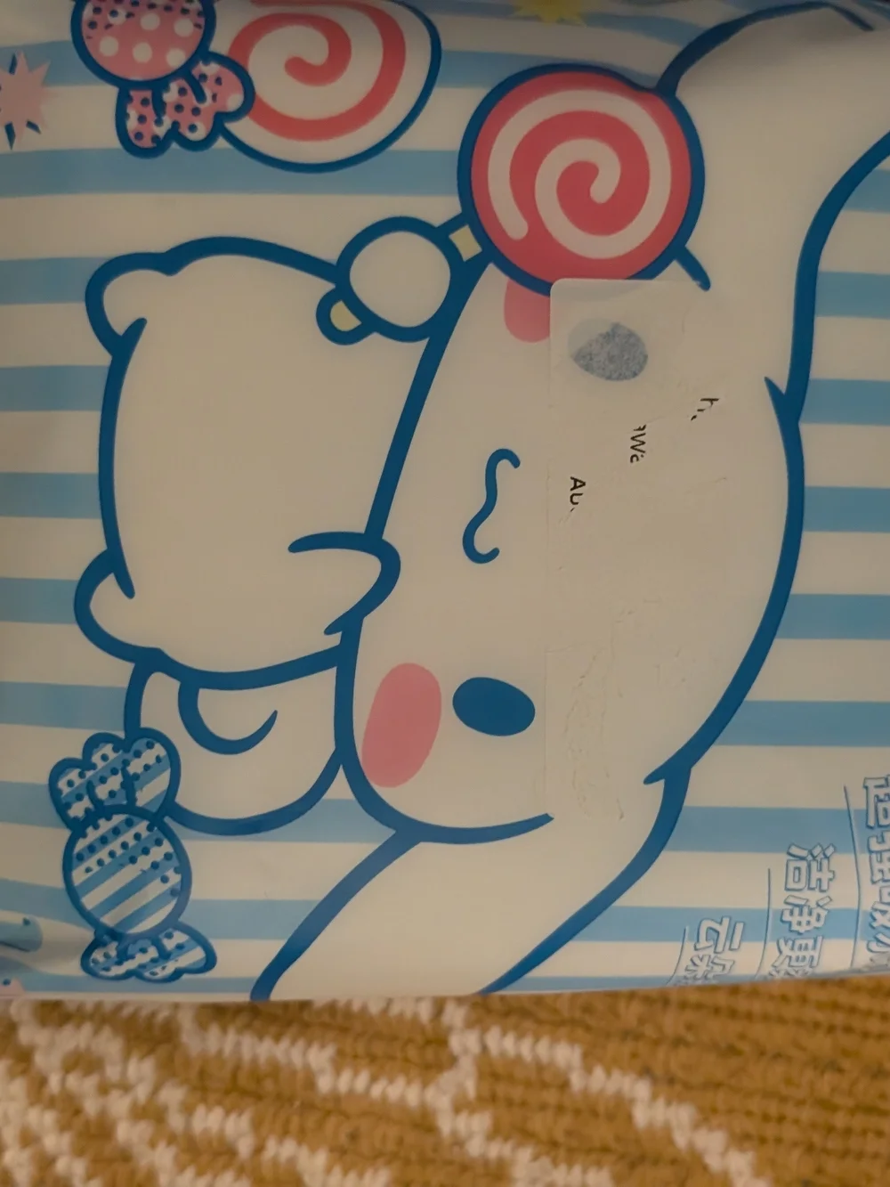 Pick 1 Hello Kitty Or Cinna Roll 3 Pack Bath Towels